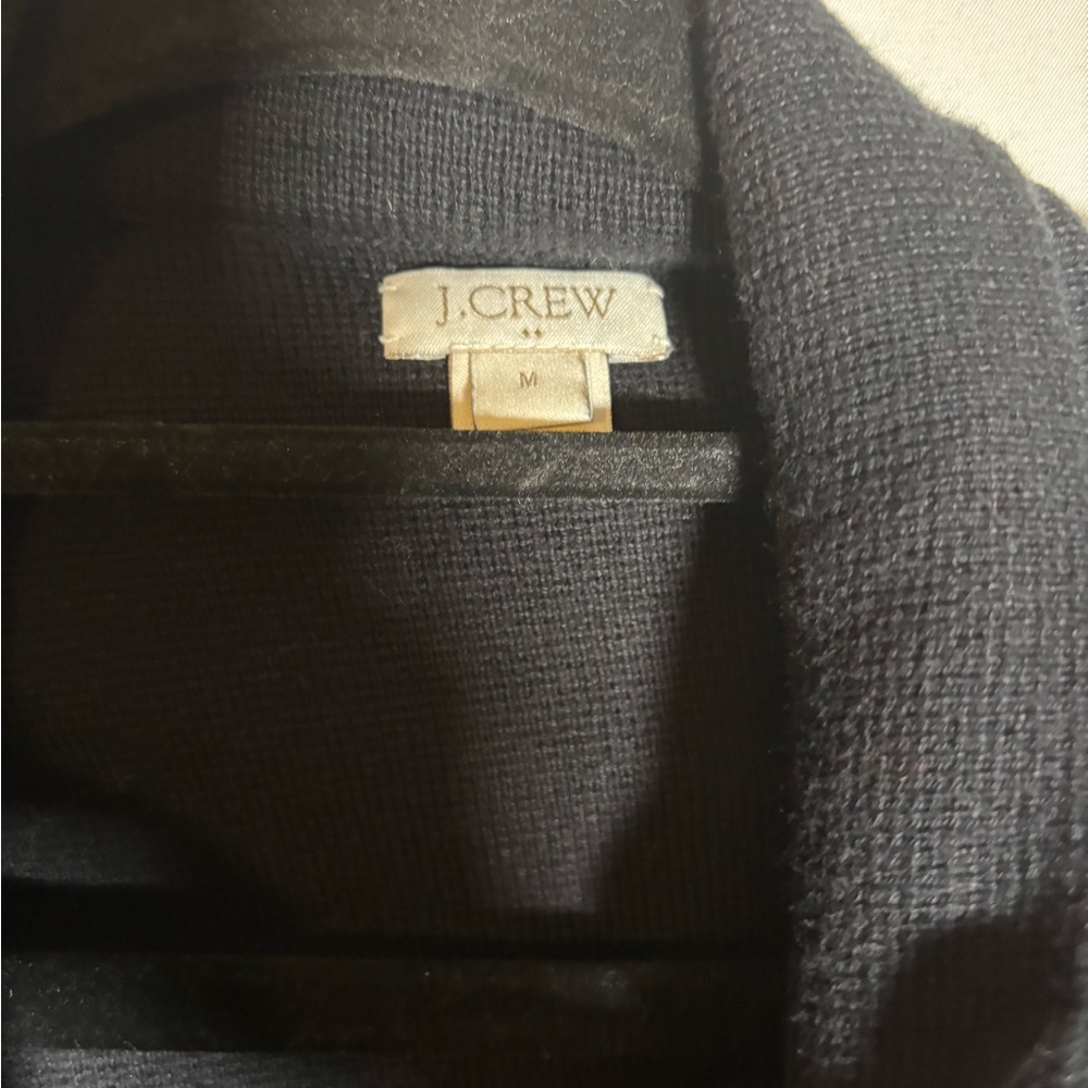 J. Crew Textured Black Jacket Size Medium - Picture 3 of 10